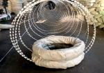 Convenient Construction Stainless Steel Razor Wire Snake Belly Spiral Barbed
