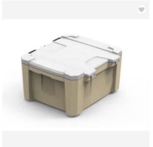 China Snap On Roto Molded Storage Box Custom Rotary Plastic Turnover Box factory