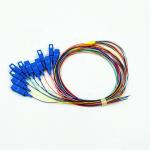 For Telecom LSZH 12Cores SC/APC SM SX (0.9MM) 1.5m SM Fiber Optic Pigtail