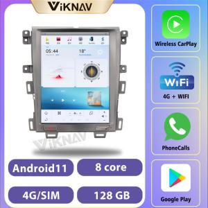 China 12.1Inch Android Head Unit For 2010-2013 Ford Edge 128G Navigation GPS Multimedia DVD Player Android Wireless Carplay 4G factory