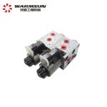 SANY Excavator Hydraulic Solenoid Valve , Wearproof 6 Way Reversing Valve