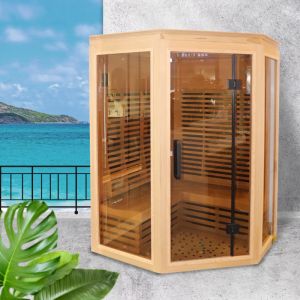 Luxury Traditional 5-6 Person Himalayan Salt Dry Sauna