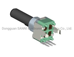China Rotary 9mm Potentiometer Vertical Insulated Shaft Sealed RV90XB2N0FB factory
