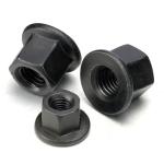 M10-M30 Hexadecimal Flange Thickening Nut with Pad Plate ISO9001 Certified Zinc