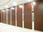 Commercial Wooden Aluminum Acoustic Room Dividers / Office Folding Panel