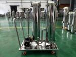 Round Stainless Steel Multi Cartridge Filter Housing Tandem