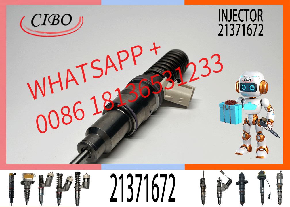 21371672 VOE21371672 20440388 20430583 D12C D12D Engine Fuel Injector 22479124 21106375