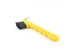18cm Length Horse Hoof Pick , Portable Plastic Handle Horse Hoof Brush