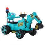 PP Plastic Type Children's Excavator Electric Engineering Ride On Car for