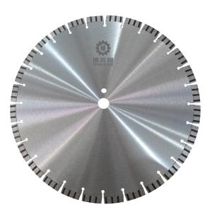 China Concrete Asphalt Diamond Reinforce Concrete Cutting Disc Laser Welding With Turbo Segment 15mm factory
