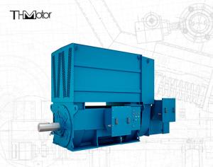 China 2200kw Fabricated Steel High Torque Wound Rotor Induction Motor B3 V1 factory