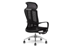 China 0.1m3 CBM Black Mesh Office Chair , High Back Big And Tall Chairs 500lbs factory