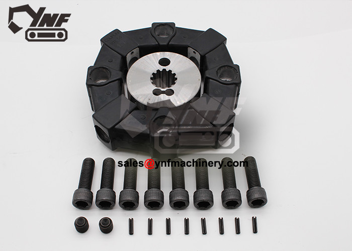 Iron Natural Rubber Excavator Coupling For DX15 DX18