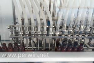 China 12 Heads Oral Liquid Filling Machine High Speed Oral Suspension factory