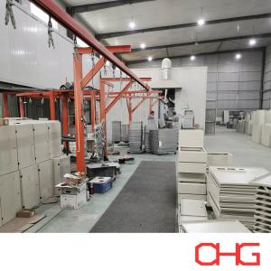 China Monorail Overhead Conveyor Equipment for Powder Coating Customized Sheet Metal Parts Customization Options factory