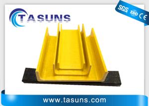 China 50mm GRP Structural Profiles With C Channel Shape factory