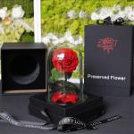 2021 popular Preserved Roses Long lasting Roses in Dome Valentines Day Gift