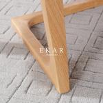 Coffee Table Square Wooden Chrome China Supplier Italian Design