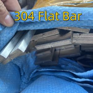 China ASTM A276 TP304 Stainless Steel Flat Bar SS304 Flat Bar 65*10*6000MM Hairline Surface factory