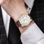 Automatic Date Full Screw Stainless Steel Mens Watches PT5000 Mechanical