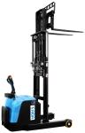 High Efficiency Stand Up Reach Truck , Electric Reach Forklift 6.2m Lift Height