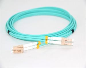 China LC To LC Multimode Fiber Optic Patch Cable , Duplex Om3 Fiber Patch Cables factory