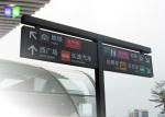Advertising Aluminum Custom Light Box Signs , Right Angle Large Lightbox