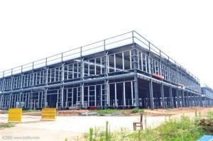 China Two Floors Steel Structure Construction / Steel Frame Structure Buildings factory