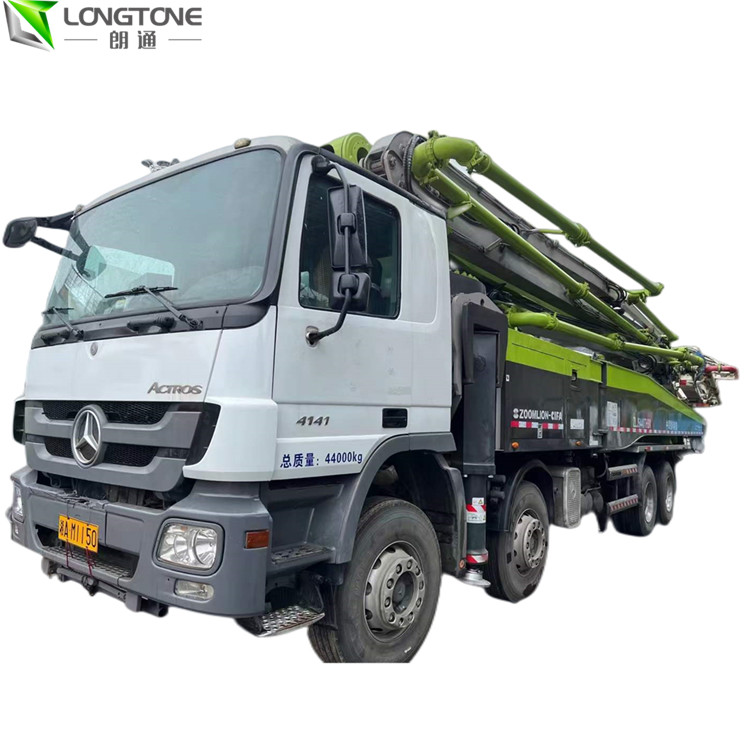 Second Hand 4 Axle Truck Concrete Pump 49m 49X-6RZ High Operating Efficiency