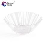 Food grade disposable dessert tableware PS plastic cake dish
