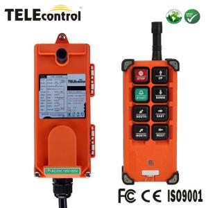 China Hot Sell IndustriaL Telecrane TELEcontrol UTING f21-E1B 12V 24V 36V 48V 65V 110V 220V 380V 440V AC DC UHF 433 VHF 315 factory