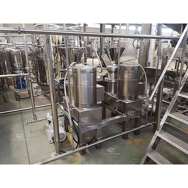 500-1000kg/h SUS304 Peanut Butter Grinding Machine for Nut Processing