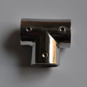 China Marine Boat Rail Fitting 3-Way Corner Fitting Stainless Steel on sale