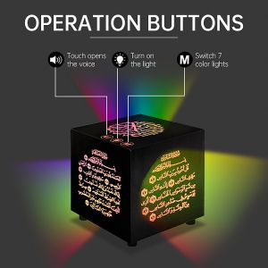 Mp3 Touch Lamp APP 5W 2000mAh Bluetooth Quran Player