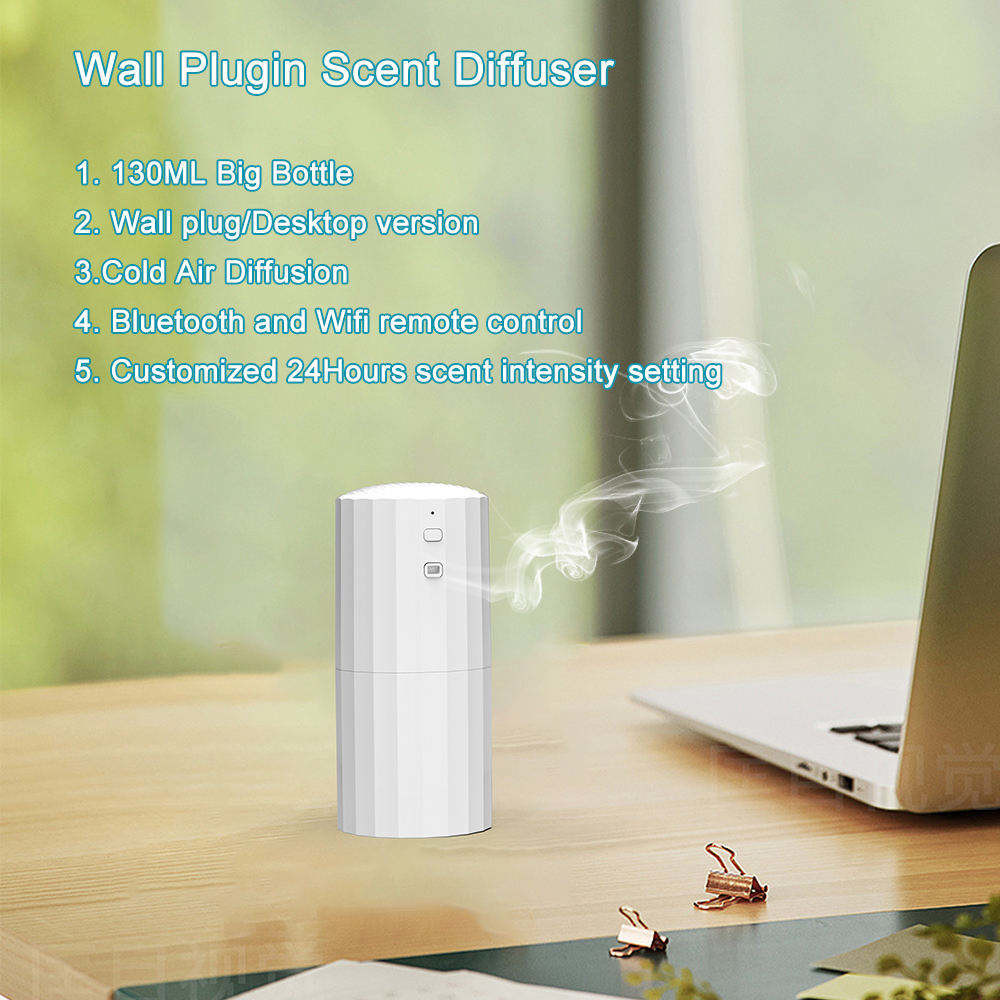 HOMEFISH 130ml Wall Plug Essential Oil Diffuser OEM ODM