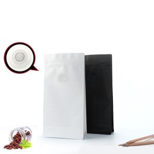 Food Grade MBOPP 250g Flat Bottom Coffee Bag