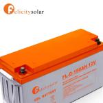 Felicity solar battery 12v 200ah pack 12v 100ah 150ah gel battery batteries