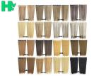 Synthetic Blonde Hair Extensions Korean Straight Human Hair Weave