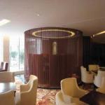 Metal Decorative Wire Mesh Curtain Antique Brass Color For Room Divider