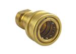 0.25 Inch IATF16949 Male Brass Quick Connect Fittings