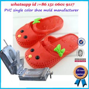 China Plastic Injection PVC Shoe Mold High Strength Long Working Life factory