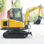 Diesel Engine Orchard Digging Trenches 3ton Customized Mini Garden Excavator