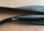 Black Color Zipper Cable Sleeve Braided Wrap Zip Up Cable Tidy Custom Diameter