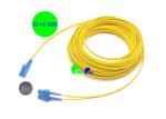 9 / 125μM Fiber Optic Patch Cables , 2.0mm Jacket OD Optical Patch Cord SC -