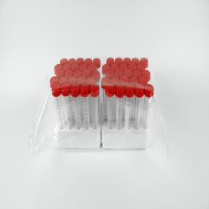 China 15mL Centrifuge Tubes Medical Lab Consumables Conical Bottom Racked Sterile Bagged factory