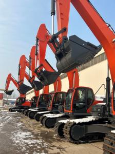 China 20T 22.5T 23Ton Crawler Mini Excavator Machine With Hydraulic System factory