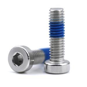China ISO9001 2015 Certified Stainless Steel Hexagon Socket Head Cap Screw with Nylon Patch factory
