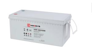China 12 V 200 AH Superior Cycle Gel Lead-acid Batteries for Cyclic Applications with Frequent Cycles， L520mm x W240mm x H228m factory