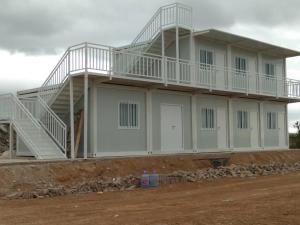 China Detached Professional 2 Bedroom 40 Ft Container Home Expandable factory