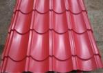 Steel Roof Glazed Tile Making Machine 0.4 - 0.8 Mm Thickness 380v 50hz